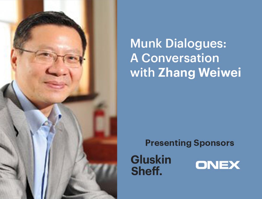 Munk Dialogues: A conversation with Zhang Weiwei